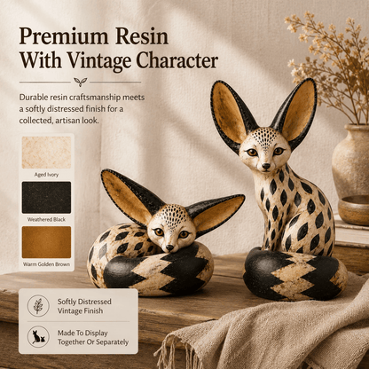 🔥Today 50% OFF🔥 - Vintage Fennec Fox Sculpture