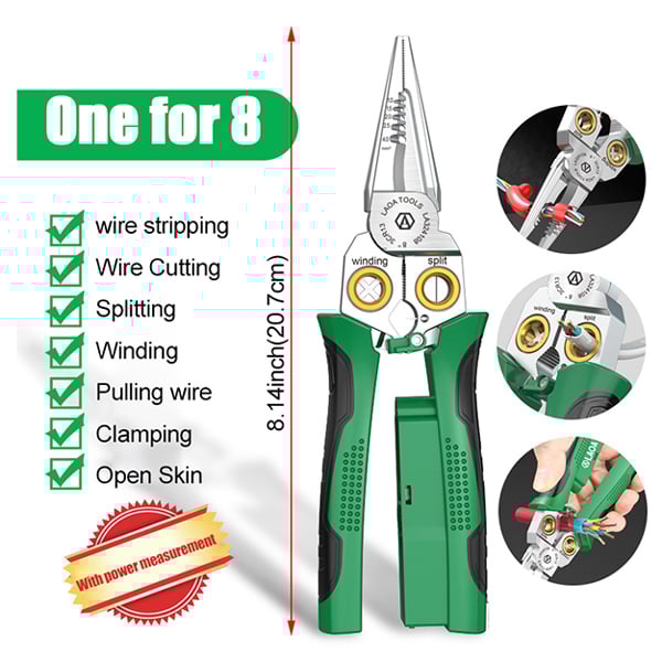 🧰8 In 1 Draadstripper Twister