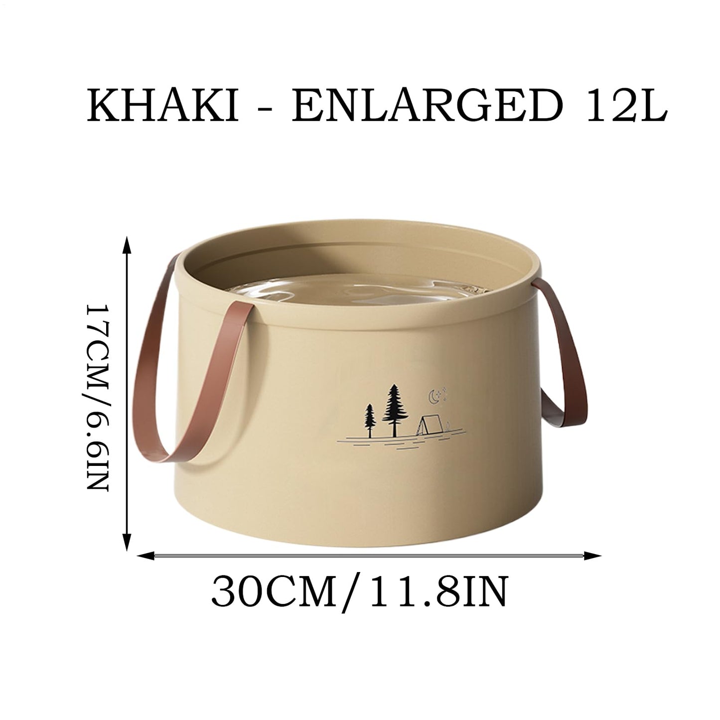 Opvouwbaar waterreservoir