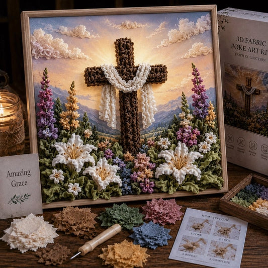 🔥 Laatste dag: 49% KORTING - ✝️ 3D-poke-art-set met christelijke motieven (📦 Bij aankoop van 2 stuks gratis verzending)
