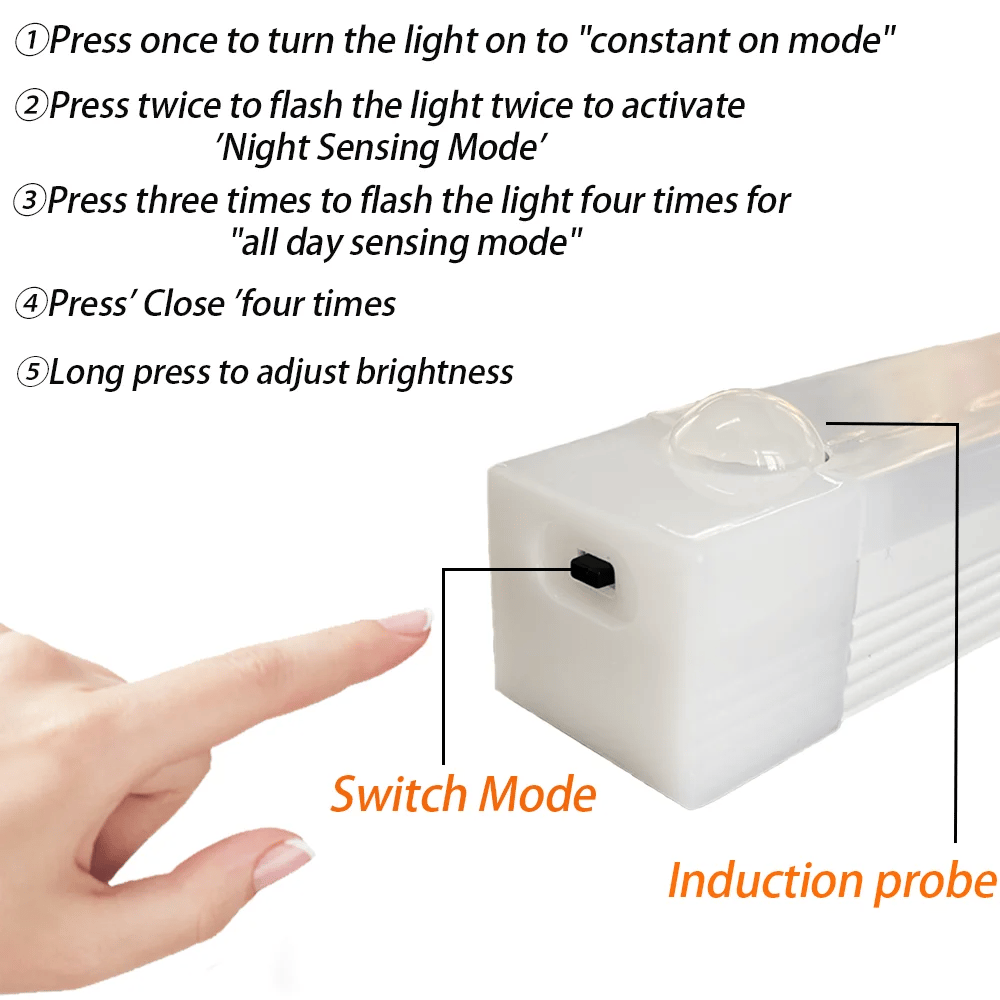🔥NEW YEAR SALE - Punch-free Smart Sensor Magnetische Oplaadbare LED-lampjes