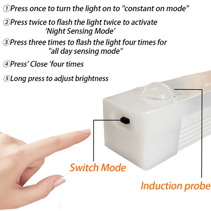 🔥NEW YEAR SALE - Punch-free Smart Sensor Magnetische Oplaadbare LED-lampjes