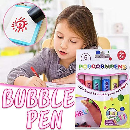 🎁🔮Magic Pen – Teken 3D met één streek!🎄 DIY Bubble Popcorn-tekenpennen & 2 kopen, 1 gratis 🔥