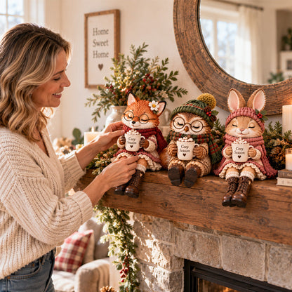 Hartverwarmende kerstversieringen met dierenmotieven