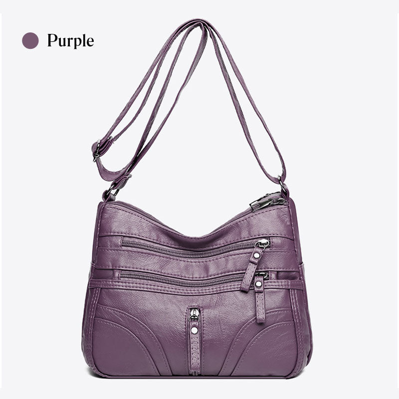 👜✨ Stijlvolle Crossbody Schoudertas met Grote Capaciteit