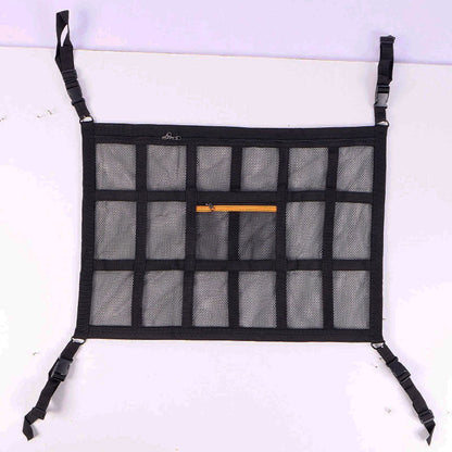 Opknoping mesh opbergtas voor autodak