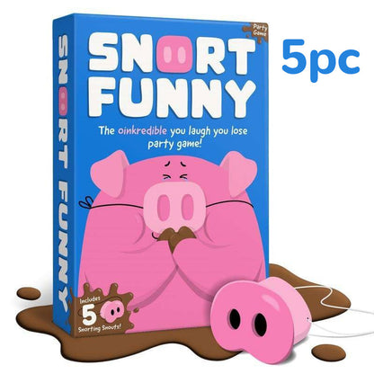 Snort Funny: Het gezelschapsspel 'Lachen en verliezen' 🐷