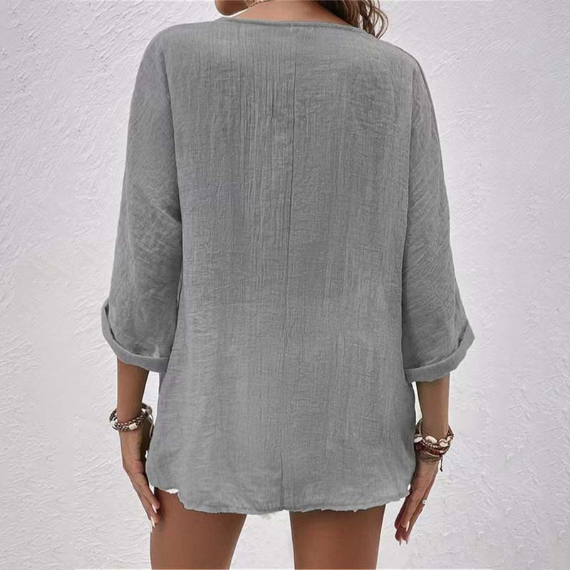 ✨Tijdelijke aanbieding 45% KORTING🎁V-hals Shirt Top