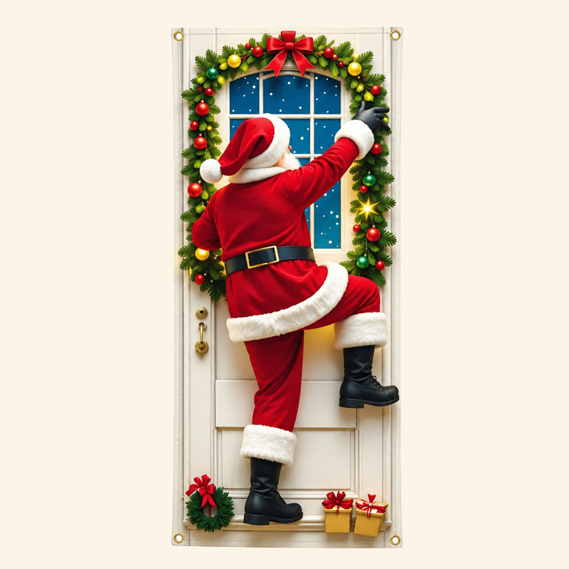 Nieuwe kerstdeurversiering – Feestelijke decoratie voor de feestdagen & deurversierin