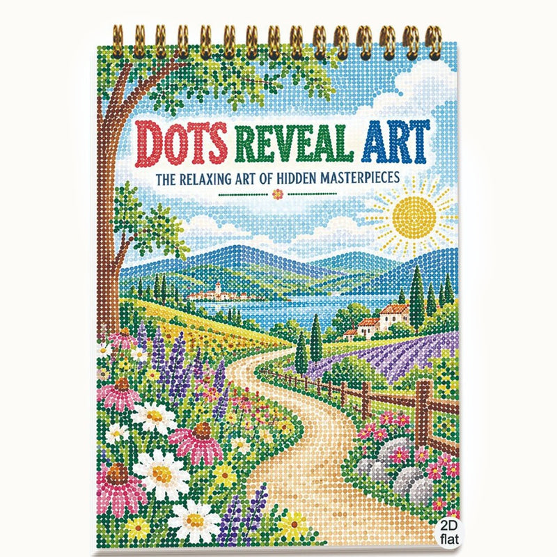 🎨Kleurboek met stippenkunst (Letter Dot Art) — 30 verborgen afbeeldingen, geen tekenvaardigheid vereist, ontspanning zonder scherm