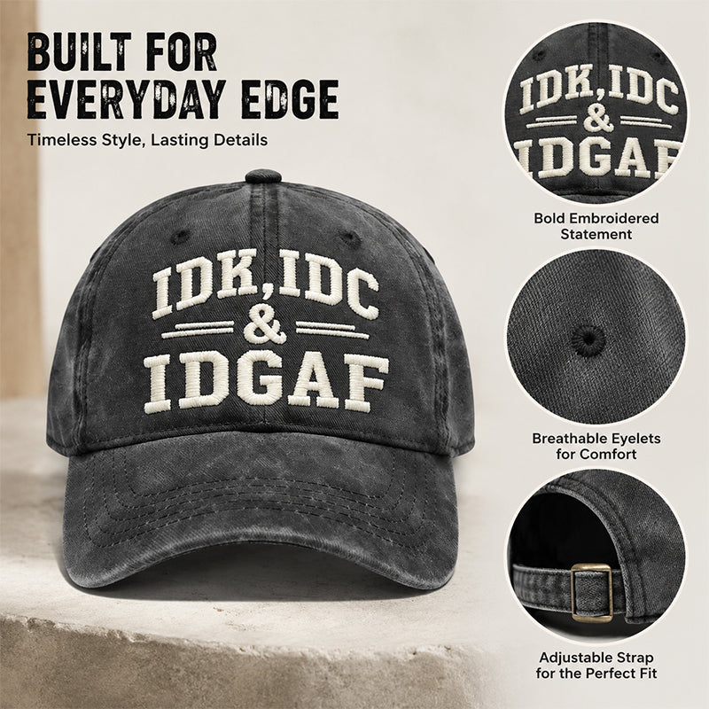 🧢 Geborduurde baseballpet