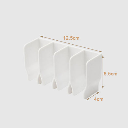 🎁Een must-have voor het hele gezin🏠Wandgemonteerd wasrek zonder stoten