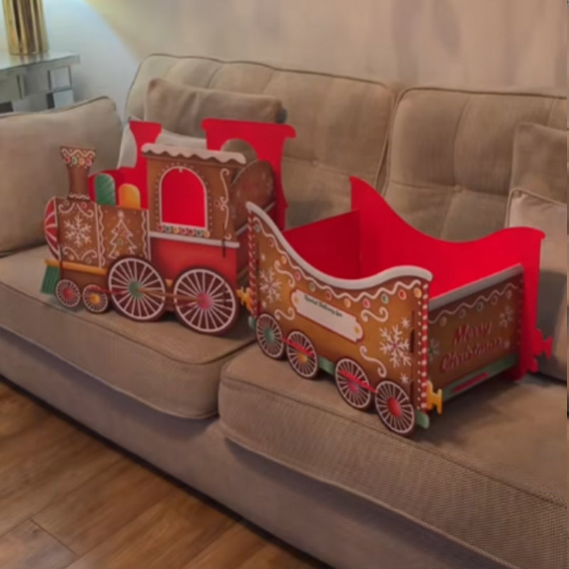 🎁 Santa's Gift Train - Breng kerstvreugde in stijl! 🚂🎄