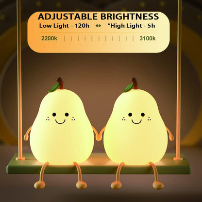 🍐Peervormige siliconen decompressielamp