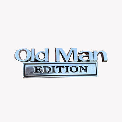 🚗 Old Man Edition auto embleem