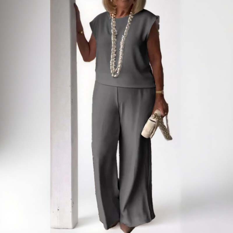 💞Gratis verzending⏳Elegant retro mouwloos tweedelig pak