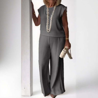 💞Gratis verzending⏳Elegant retro mouwloos tweedelig pak