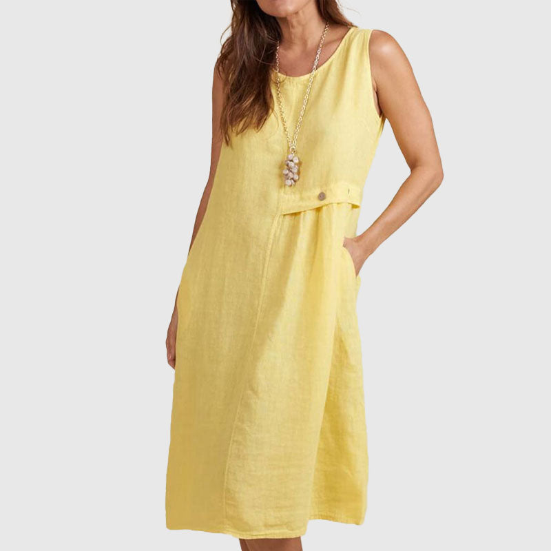 🌟Korting op nieuw product 49% KORTING🎁Jurk Met Knoopzakken