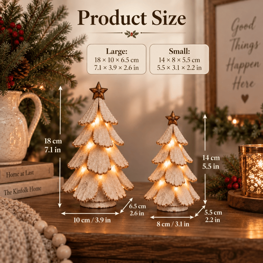 🎄✨ Vintage LED Kerstboom – Breng Nostalgie Tot Leven! 💡