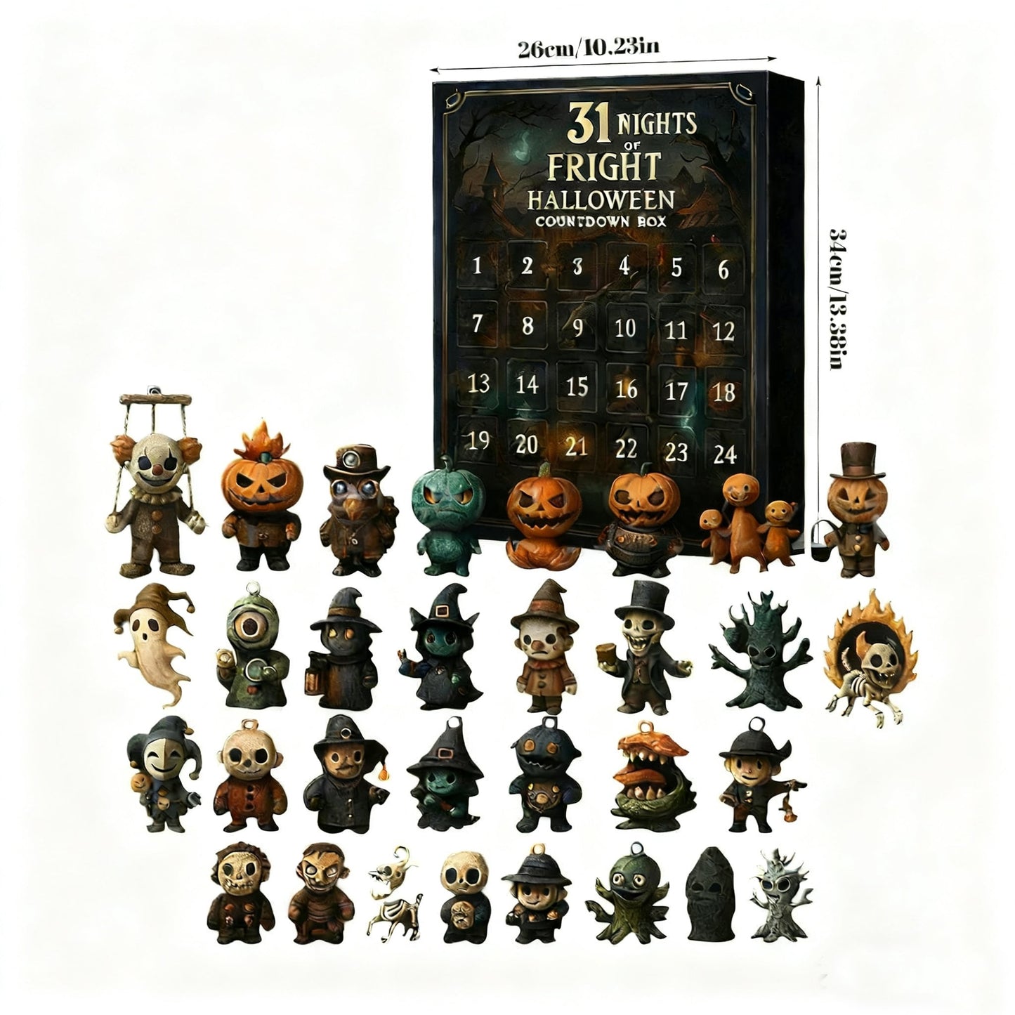 🎃Rekenkalender 2025: 31 Dagen Vol Slimme Halloweenpret! 🦇