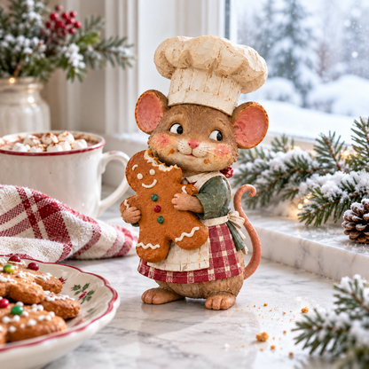 🍪 Figuurtje van een peperkoekbakker met muis