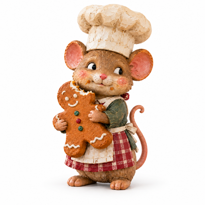🍪 Figuurtje van een peperkoekbakker met muis