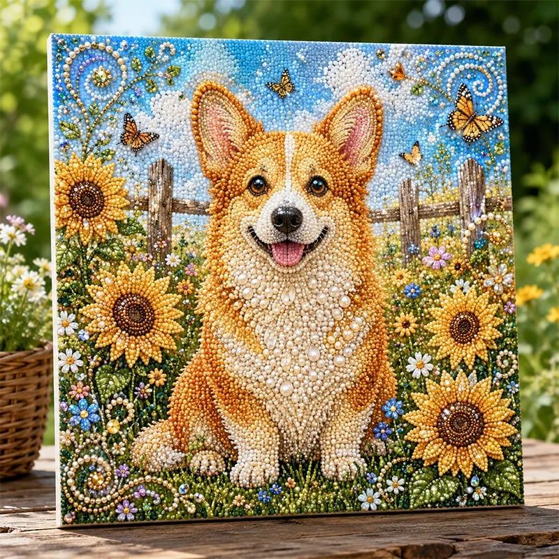 🔥 Laatste dag: 49% KORTING - 🦉✨DIY-set ‘Enchanted Animal Pearl Art’ – 🎨Ontspannend knutselproject om prachtige kunstwerken met dieren te maken (📦Koop er 2 en ontvang gratis verzending)