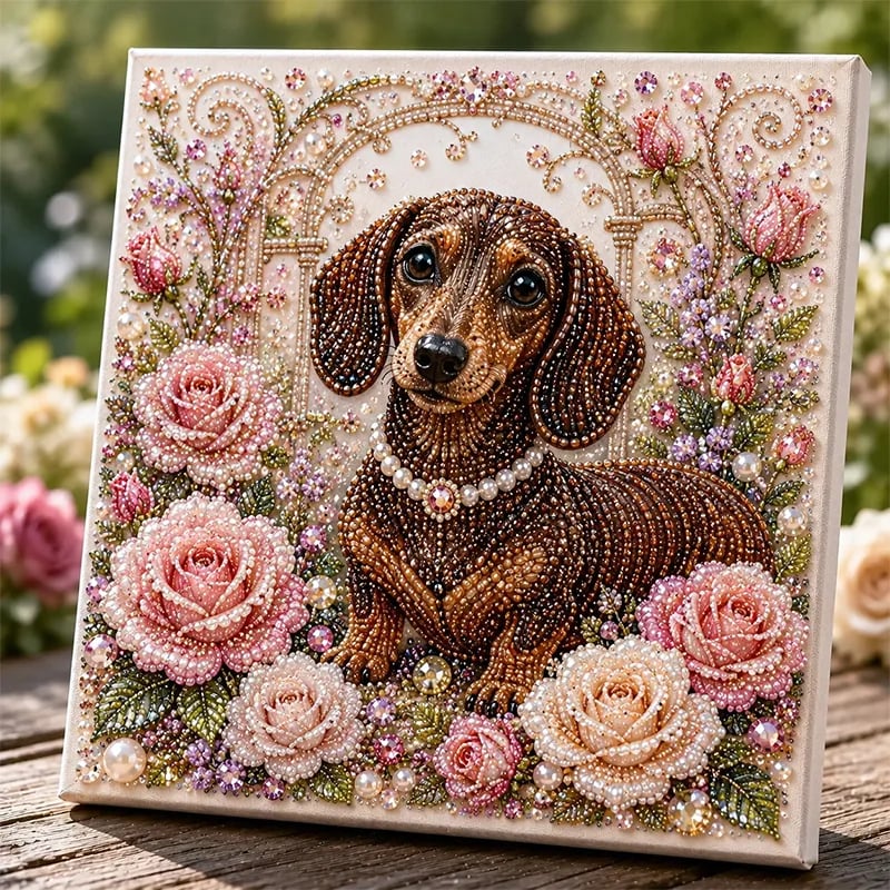🔥 Laatste dag: 49% KORTING - 🦉✨DIY-set ‘Enchanted Animal Pearl Art’ – 🎨Ontspannend knutselproject om prachtige kunstwerken met dieren te maken (📦Koop er 2 en ontvang gratis verzending)