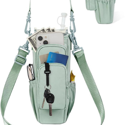 Verstelbare schoudertas met thermosbekerhouder voor 40 oz