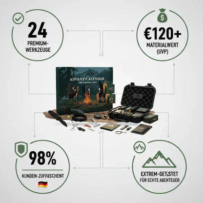 🔥Survive 72H Adventskalender（✅Gratis verzending✈️