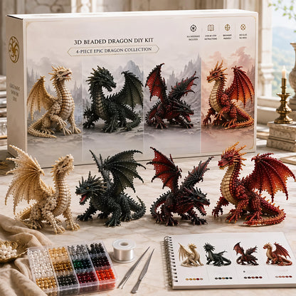 3D-kralen: dieren & fantasie – doe-het-zelfcollectie