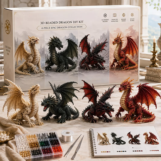 3D-kralen: dieren & fantasie – doe-het-zelfcollectie