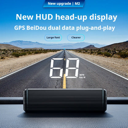 Head-Up Display (HUD) – GPS voor de auto met digitale snelheidsmeter