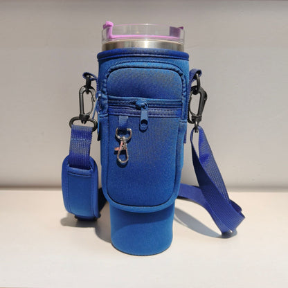 Verstelbare schoudertas met thermosbekerhouder voor 40 oz