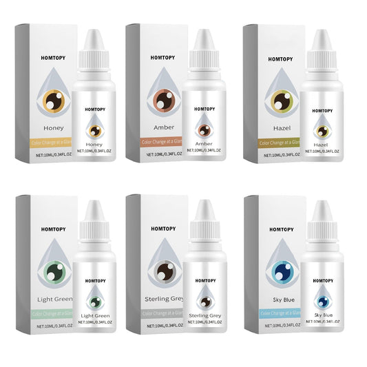 Verzorging van contactlenzen Gekleurde oogdruppels