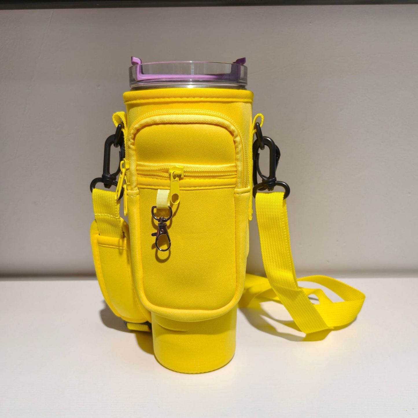 Verstelbare schoudertas met thermosbekerhouder voor 40 oz