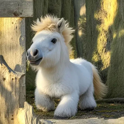 🐴 Elektrisch Pony Pluche Pop - Zacht En Schattig Komend ✨