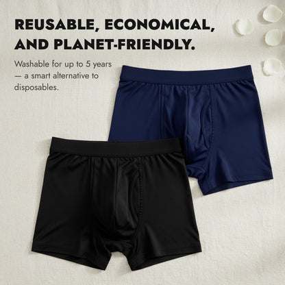 🎁Laatste dag: 1 kopen, 2 pakken krijgen🔥Ultra Plus-boxershorts voor heren tegen incontinentie
