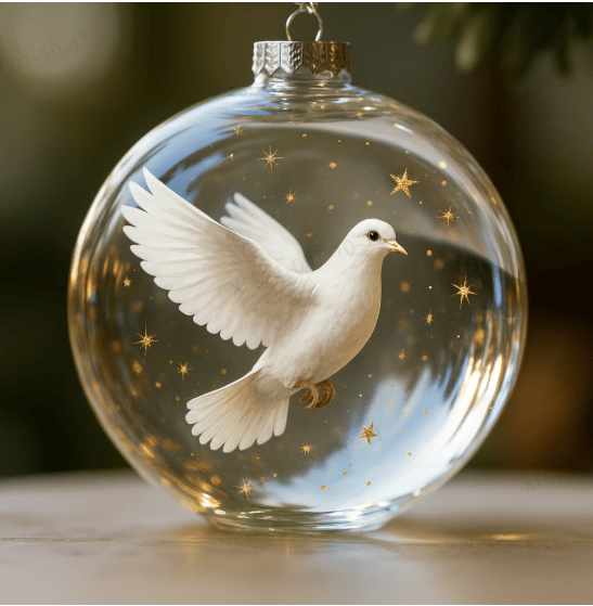 🔥🔥Laatste dag 49% korting - 2026 Wildlife Wonders CollectionTM Kristallen glasornament