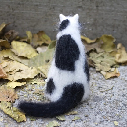🎄✨Wollen vilten huisdieren – Eigenzinnige handgemaakte metgezelle