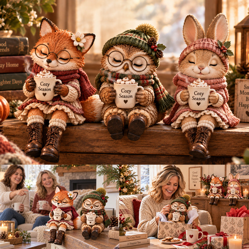 Hartverwarmende kerstversieringen met dierenmotieven