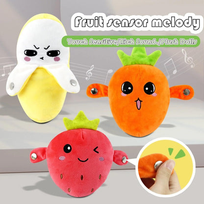 💕Superaanbieding: 49% KORTING💖Interactieve set met muzikale knuffels🍌🍓