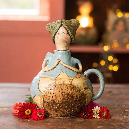 🧚‍♀️🌸 Enchanted Fairy Treasure Keeper – Whimsical Storage & Décor for a Touch of Everyday Magic Jar/Mug