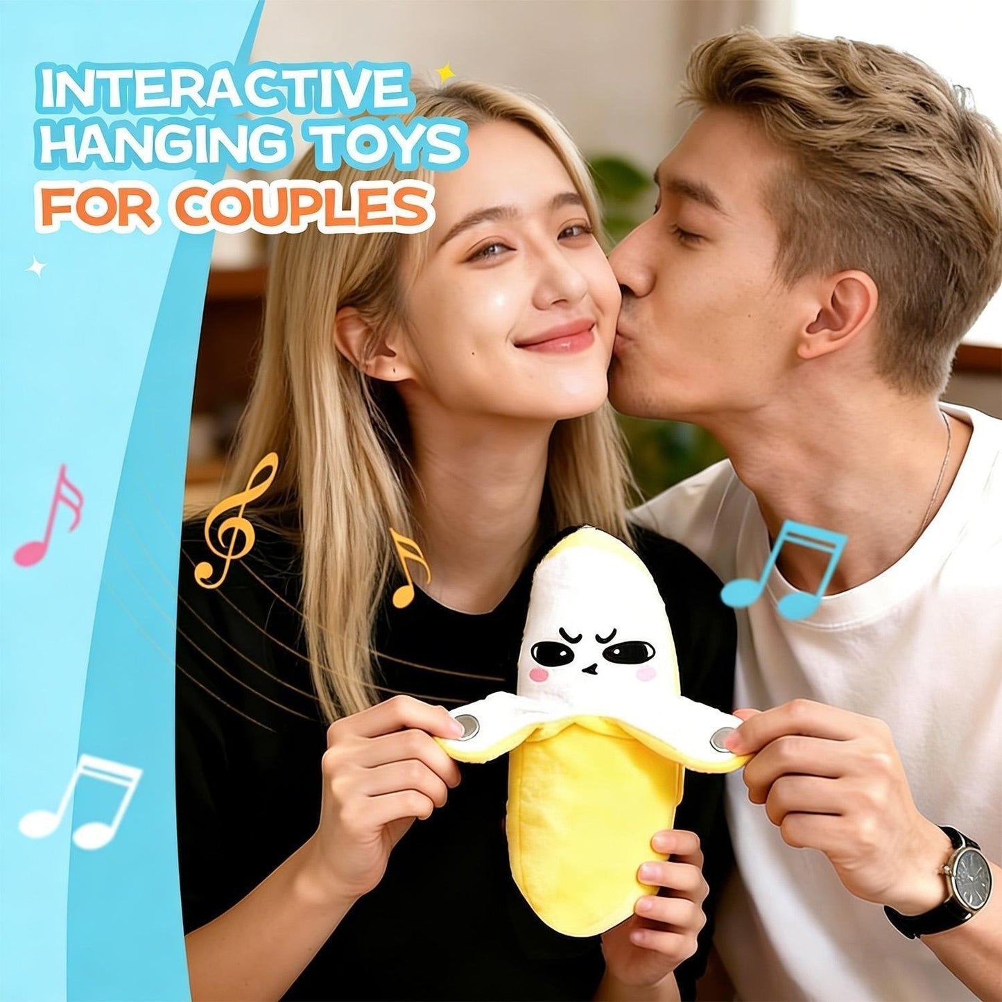 💕Superaanbieding: 49% KORTING💖Interactieve set met muzikale knuffels🍌🍓
