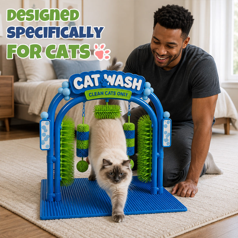 Cat Wash-verzorgingsstation | Zelfverzorgingsapparaat voor katten