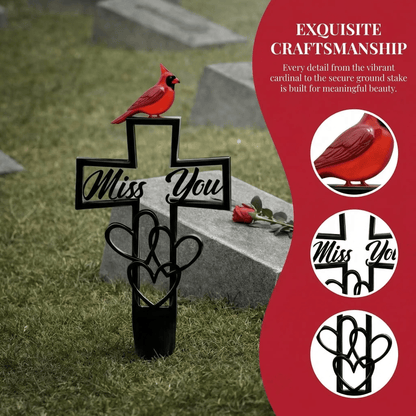🐦UITVERKOOP LAATSTE DAG -💖Metalen gedenkplaat voor op het kerkhof✝️