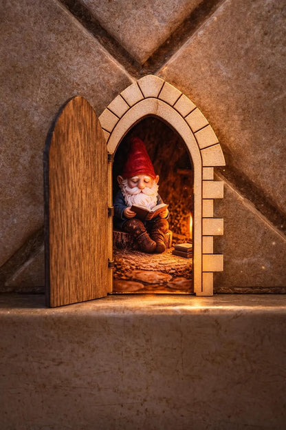 🚪✨ Het feeëndeurtje dat opengaat — Een piepkleine verborgen wereld