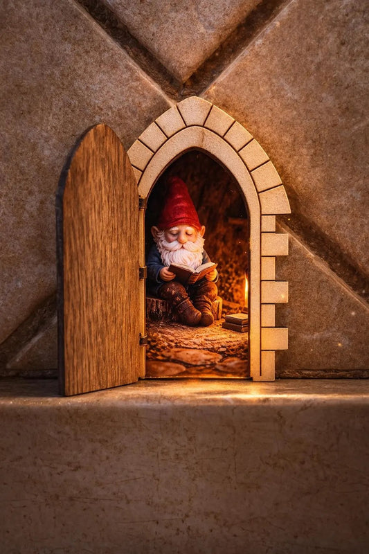 🚪✨ Het feeëndeurtje dat opengaat — Een piepkleine verborgen wereld