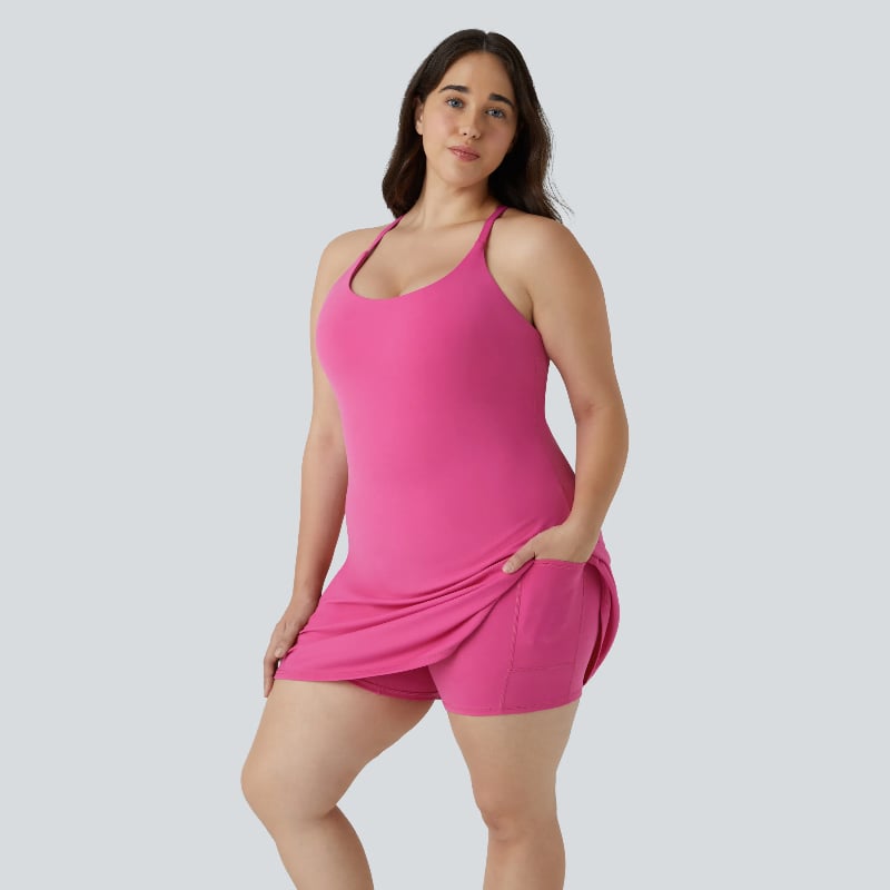 🔥De ultieme sportjurk zonder rug - Ontworpen voor training en gemakkelijk toiletbezoek