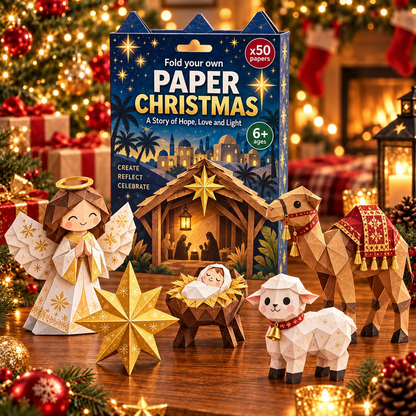 🎄DIY-kerstknutselpakket van papier – 250 vellen, 5 feestelijke thema’s🟌🌟